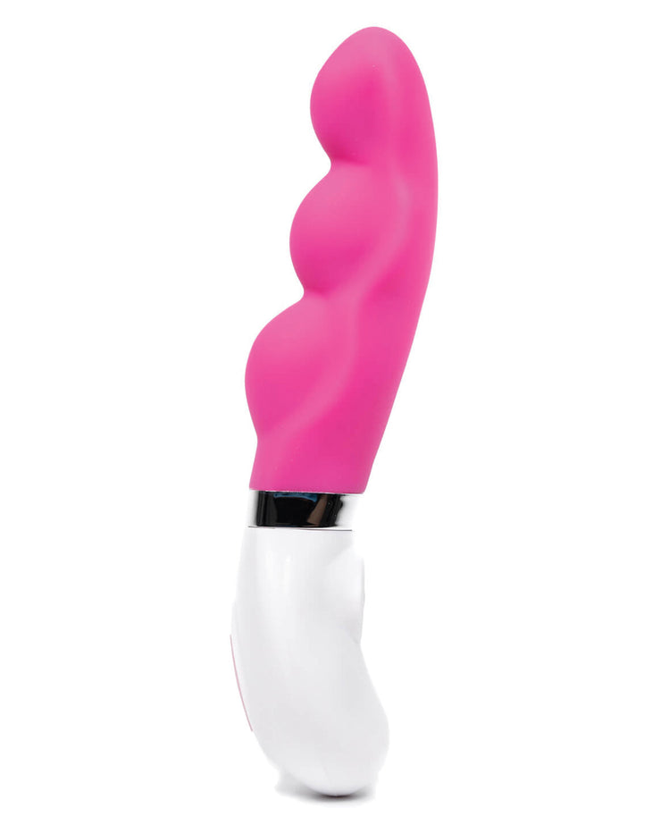 Simpli Trading Triple Beaded Waterproof Rechargeable 10 Speed Vibrator