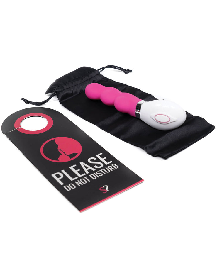 Simpli Trading Triple Beaded Waterproof Rechargeable 10 Speed Vibrator