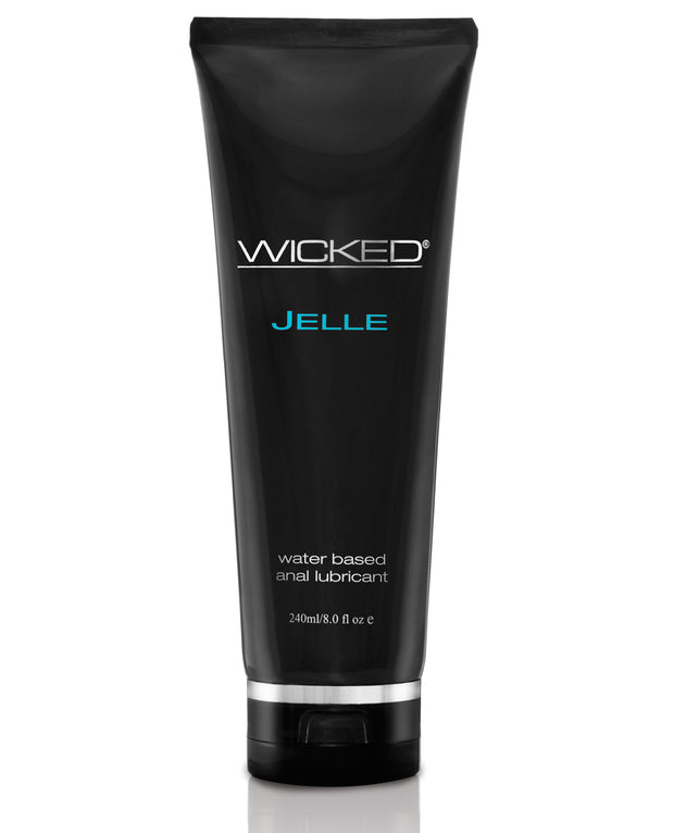 Wicked Sensual Care Jelle Waterbased Anal Lubricant - 8 Oz Fragrance Free