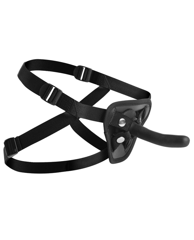 Strap U Pegged Pegging Dildo W-harness