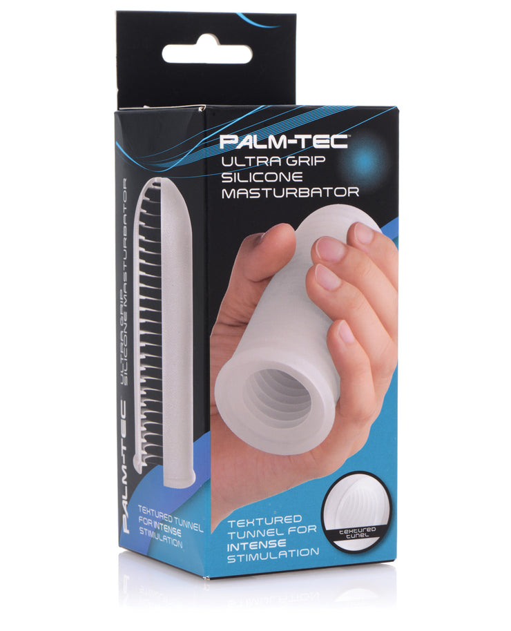 Palm-tec Ultra Grip Ribbed Silicone Masturbator