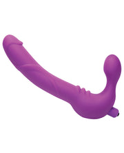 Strap U Royal Revolver Vibrating Strapless Silicone Strap On Dildo